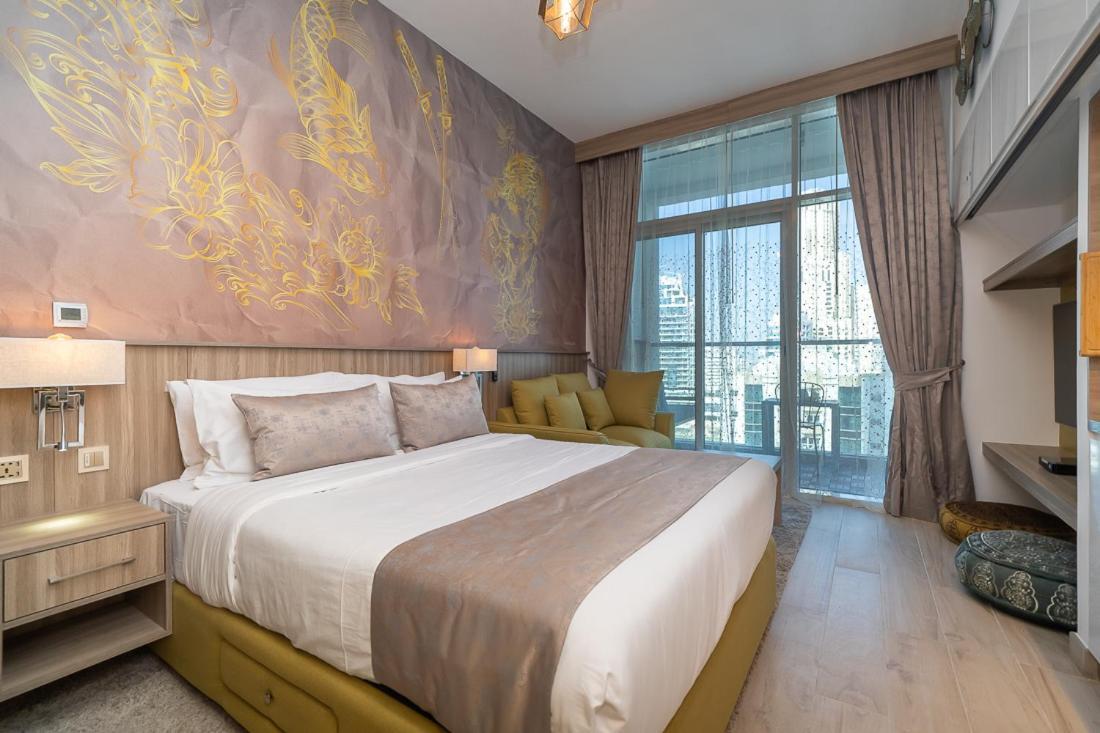 Higuests - Designer Studio In Dubai Marina With Amazing Views Luaran gambar