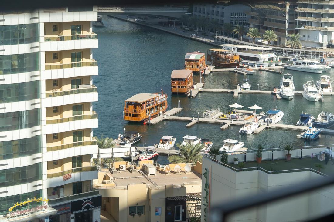 Higuests - Designer Studio In Dubai Marina With Amazing Views Luaran gambar